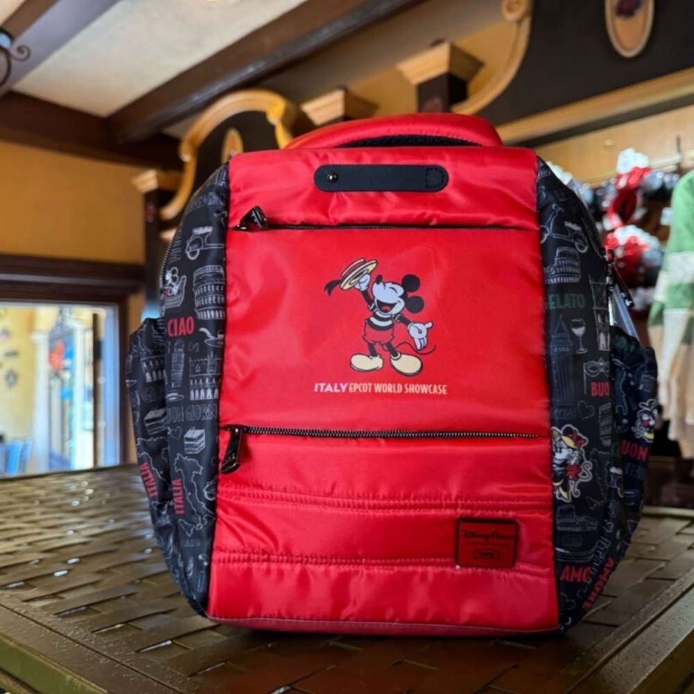 Disney Parks Mickey Mouse Italy Lug Backpack
